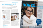 Ansicht Titel und Innenseite HÖREXperten Magazin